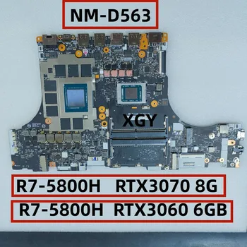 для Lenovo ThinkPad Legion 7-16ACHg6 Материнская плата ноутбука NM-D563 5B21C21817 R7-5800H RTX3070 8G RTX3060 6GB 100% Протестирована идеально