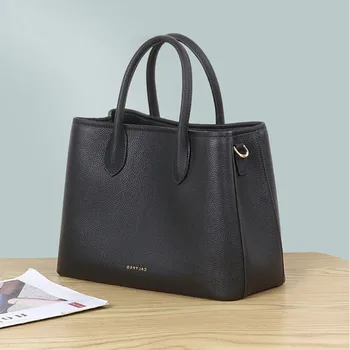 Женская сумка 2023, Новая кожаная Модная Женская сумка, роскошная сумка, роскошная дизайнерская женская сумка на одно плечо, сумка-мессенджер