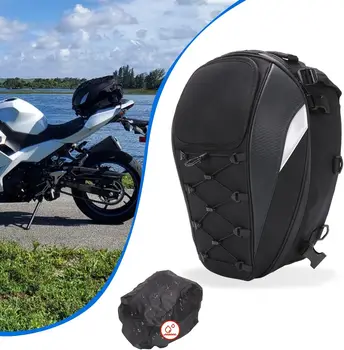 Заднее сиденье мотоцикла, рюкзак двойного назначения, мотоциклетный водонепроницаемый шлем, аксессуары для байков