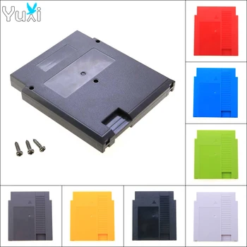Замена Корпуса картриджа YuXi 72 Pin Card Для NES Card Box Пластиковая Крышка Корпуса С Винтами