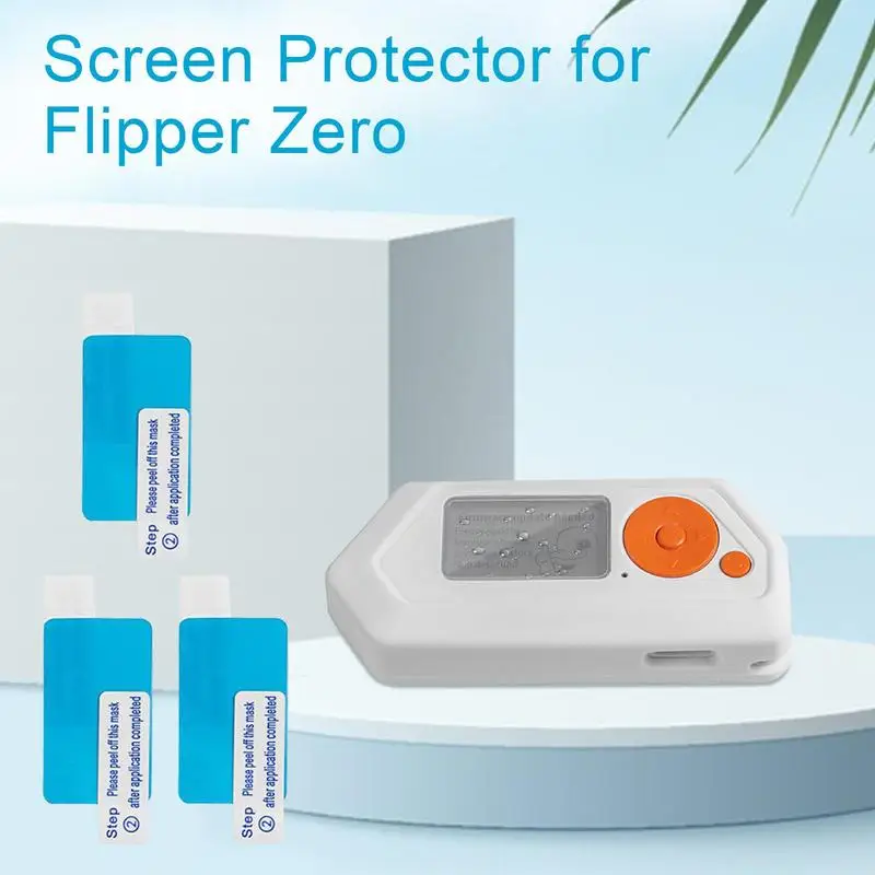 Защитная пленка для экрана, 3 шт., защитная пленка для игровой консоли для Flipper Zero, игровые принадлежности, Рождественские подарки для девочки - 4