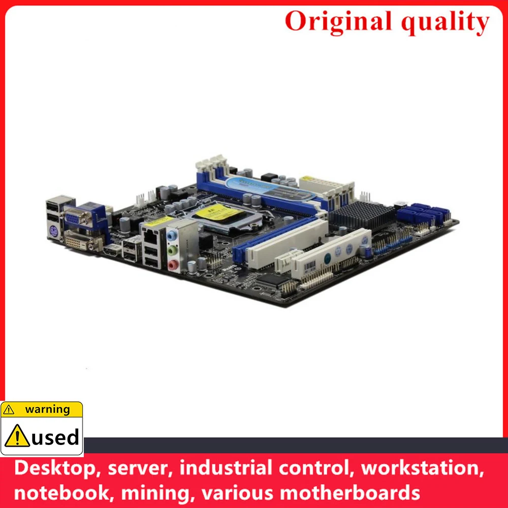 Используется для материнских плат ASROCK H55M-GE LGA 1156 DDR3 16GB M-ATX для настольной материнской платы Intel H55 SATA II USB2.0 - 1