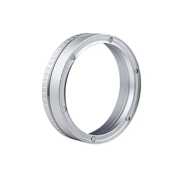 Кольцо для дозирования кофе Эспрессо - Сменное кольцо для кофейного фильтра, Магнитная воронка для дозирования кофе Эспрессо, Серебро 54 мм