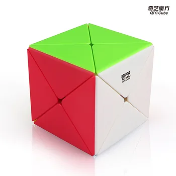 Кубик Динозавра 3X3 Magic Speed Cubo Qiyi X Cube Без Наклеек Профессиональная Головоломка Игрушки-Непоседы Детские Подарки