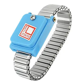 Металлический Антистатический браслет на Запястье, Беспроводной Регулируемый ESD-браслет, Беспроводные Антистатические принадлежности для браслетов