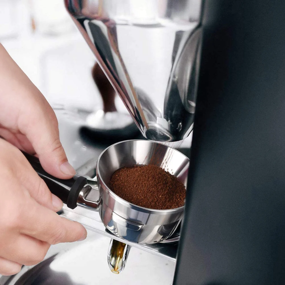 Мешалка для кофе Эспрессо, Инструмент для перемешивания кофейного порошка для приготовления эспрессо, с воронкой для дозирования эспрессо 58 мм, Тип-B - 5