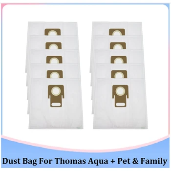 Мешки для сбора пыли для пылесоса, Фильтрующий мешок для Thomasaqua + Запасные части для пылесоса для домашних животных и семьи