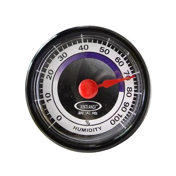 мини-гигрометр Диаметром 50 мм Механический Без батареи Портативный Точный Прочный Аналоговый Гигрометр Измеритель влажности для домашнего хозяйства