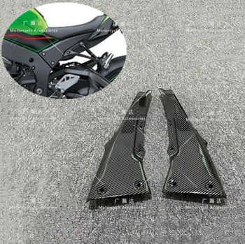 Мотоциклетная рама Обтекателя, боковая крышка, защита панели, краска из углеродного волокна, подходит для KAWASAKI ZX-10R 2011-2016