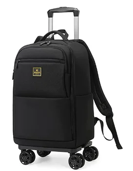 Мужские 20-дюймовые дорожные сумки-тележки, рюкзак для багажа на колесиках, Рюкзаки на колесиках, размер салона, Женская ручная кладь, сумка-тележка