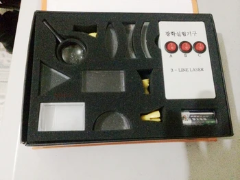 набор оптических линз с вогнутыми/выпуклыми линзами, комплект оптического испытательного оборудования
