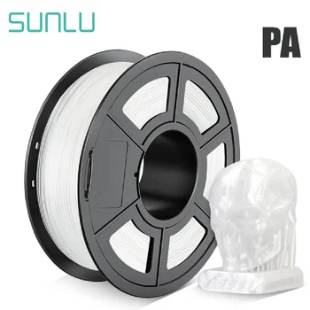 Нить для 3D-принтера SUNLU PA Nylon Vision2 1,75 мм 1 кг Высокая прочность на растяжение Без Пузырьков Хорошая прочность Низкая Усадка