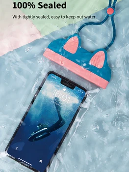 Новая водонепроницаемая сумка для мобильного телефона, 6,7-дюймовый защитный чехол для плавания для iPhone 14 13 12 11, универсальная сумка для Samsung Huawei