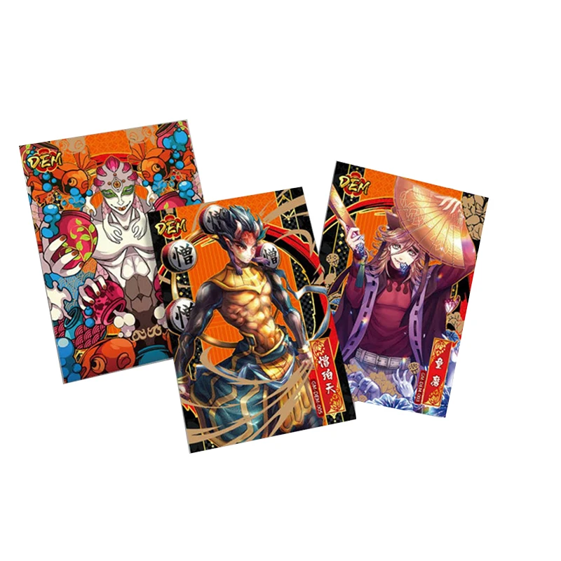 Новая коллекционная карточка Аниме Demon Slayer Детская настольная игра Tcg Toy Редкая Камадо Незуко Dem Ex Role Image Люди В наличии - 3