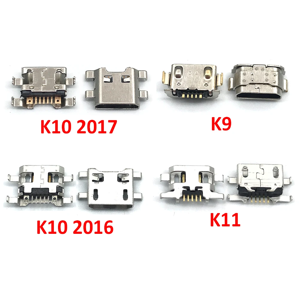Новое Зарядное устройство Разъем Для Зарядки USB Порт Док-станция Для LG K9 K11 K10 K4 2017 K10 2016 K8 K12 Plus Q60 V30 V40 K50 K50s - 1