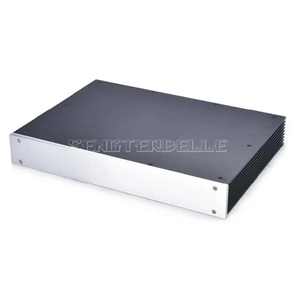 Новый BZ4306S Полностью алюминиевый Усилитель аудио шасси Корпус Предусилителя DIY HiFi Amp Case Box 430*62*308 мм - 0