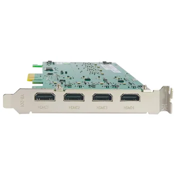 Оборудование для радио- и телетрансляции PCIe 4U SDK, поддержка Vmix streaming capture card, HDMI 4 канала