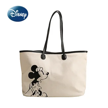 Оригинальная женская сумка Disney Mickey 2022, новинка 2022 года, Роскошная брендовая женская сумка через плечо, Большая вместительная высококачественная сумка для хранения