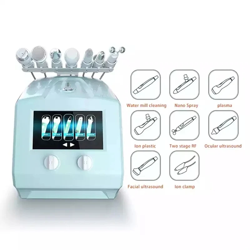 Профессиональная Портативная Машинка 7 В 1 Microdermoabrasion Facial Skin Management Dermabrasion Beauty Hydrafacial Machine - 5