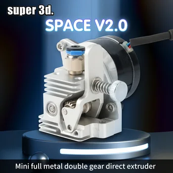 Прямой экструдер Space V2.0 с двигателем Mini Double Gear Direct Drive, Совместимый с нитью накаливания Voron 2.4 a3 CR10 PLA PEI TPU ABS