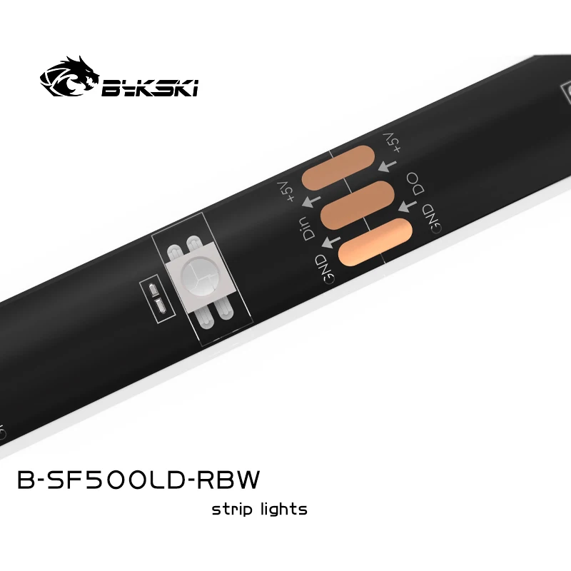 Светодиодная лента Bykski 5v RGB RBW с самоклеющейся водонепроницаемой лентой 50 см - 4