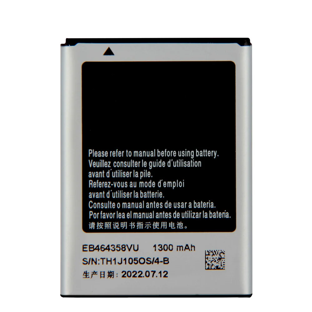 Сменный Аккумулятор EB464358VU для Samsung Galaxy GT-S6358 S7500 S6102E S6802 S6352 S7508 S6010 S6818U S6358 S6500D 1300 мАч - 1