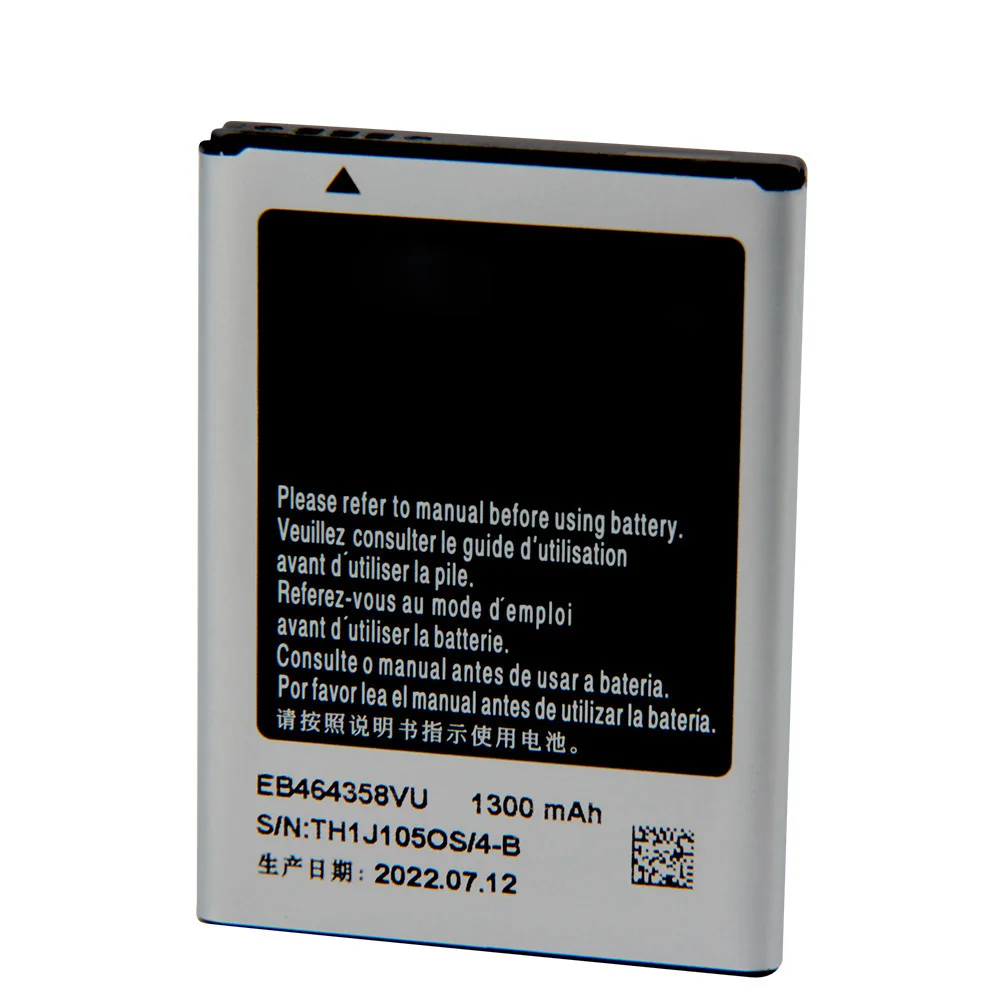 Сменный Аккумулятор EB464358VU для Samsung Galaxy GT-S6358 S7500 S6102E S6802 S6352 S7508 S6010 S6818U S6358 S6500D 1300 мАч - 3