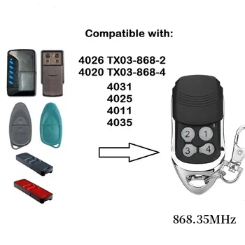 Совместимость с 4031 4020 TX-03-868-4 Устройство открывания гаражных ворот с дистанционным управлением 868,8 МГц