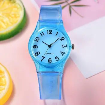 Спортивные часы Модные красочные Удобные силиконовые Детские наручные часы для студентов Наручные часы Цифровые часы