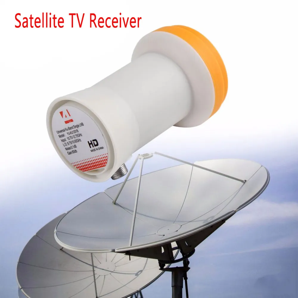 Цифровой KU-ДИАПАЗОН Full HD Универсальный Одиночный LNB Спутниковый LNB Спутниковый телевизионный ресивер Lnb Universal Ku Lnb 1 Выход LNBF - 0
