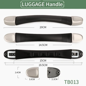 Чемодан-тележка, аксессуары для багажа, высококачественный и прочный ручной чемодан с паролем, ручка для чемодана, металлическая ручка для замены чемодана