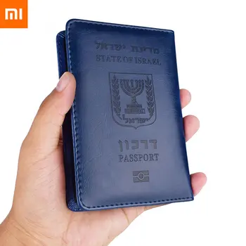 Чехол для паспорта в Израиле из Искусственной Кожи для Путешествий, кошелек, Мужской, Женский, Израильский Держатель для кредитных карт, защитный чехол